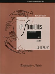 Lip Flexibilities for All Brass Instruments Bass Clef Version cover Thumbnail